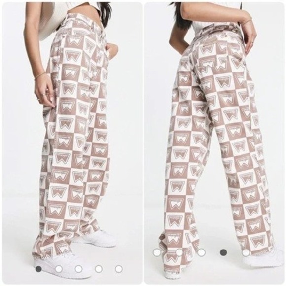 Women's Wrangler Westward 626 High Rise Boot Cut All Over Print Size 25/30 - Picture 1 of 8